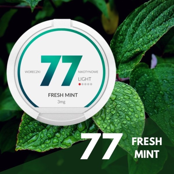 77 Fresh mint nikotiininuuska
