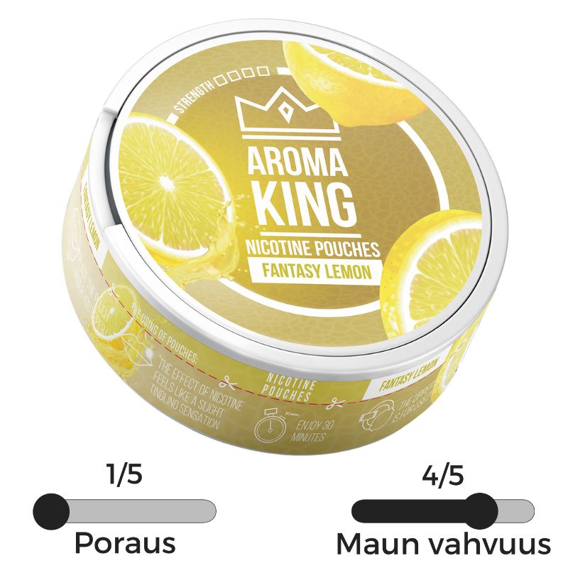 Aroma King Fantasy Lemon nikotiinipussit
