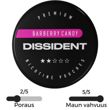 Dissident Barberry Candy nikotiinipussi