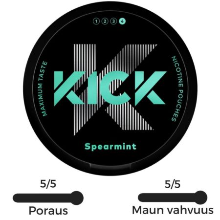Kick Spearmint nikotiinipussi