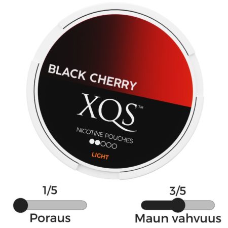 XQS Black Cherry nikotiinipussit