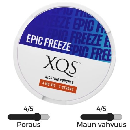 XQS Epic Freeze nikotiinipussi