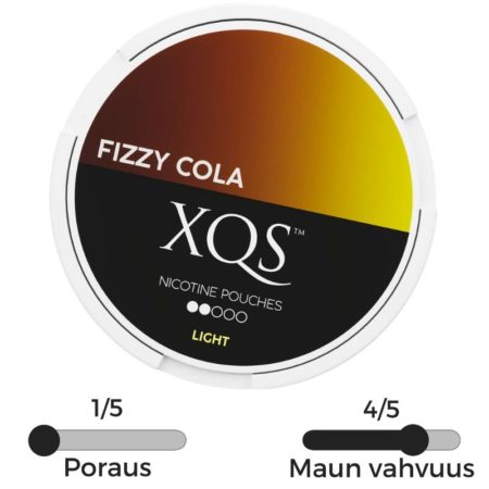 XQS Fizzy Cola nikotiinipussi