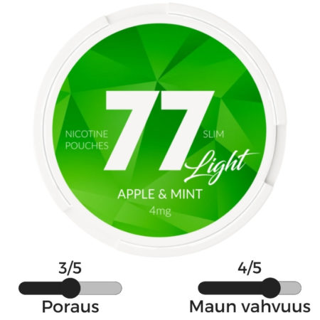 77 Apple & Mint nikotiininuuska