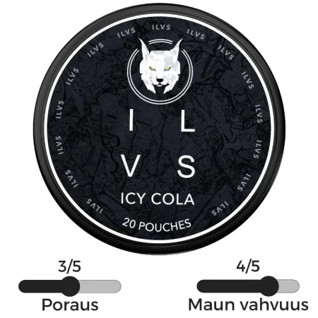 ILVS Icy cola nikotiininuuska