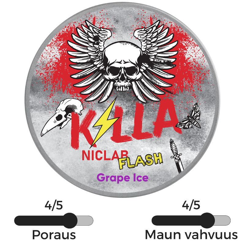Killa Flash Grape Ice Grape nikotiinipussi