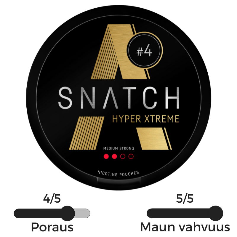 Snatch Hyper Extreme nikotiinipussi