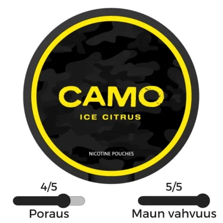 Camo Ice Citrus nikotiinipussit