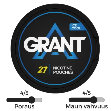 Vahvat Grant Ice Cool nikotiinipussit