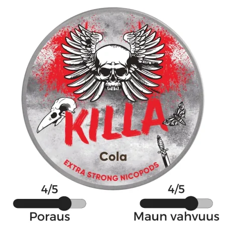 Killa Cola Extra Strong nikotiinipussit