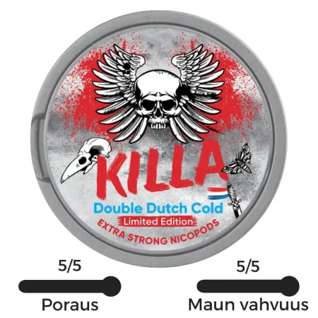 Killa Double Dutch Cold nikotiinipussit