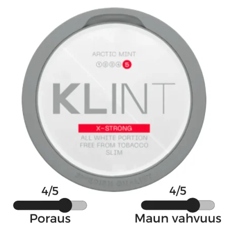 Vahvat Klint Arctic Mint 20mg nikotiinipussit