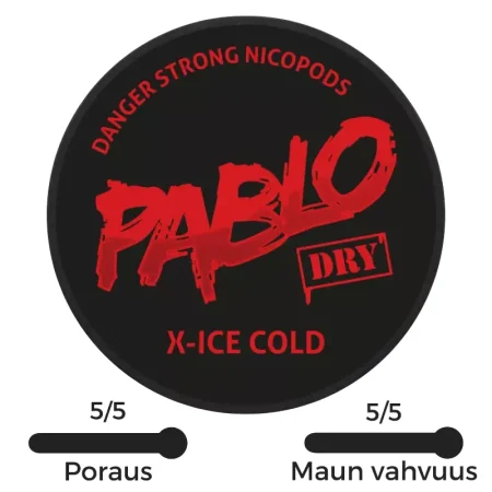 Pablo Dry Ice Cold nikotiinipussit