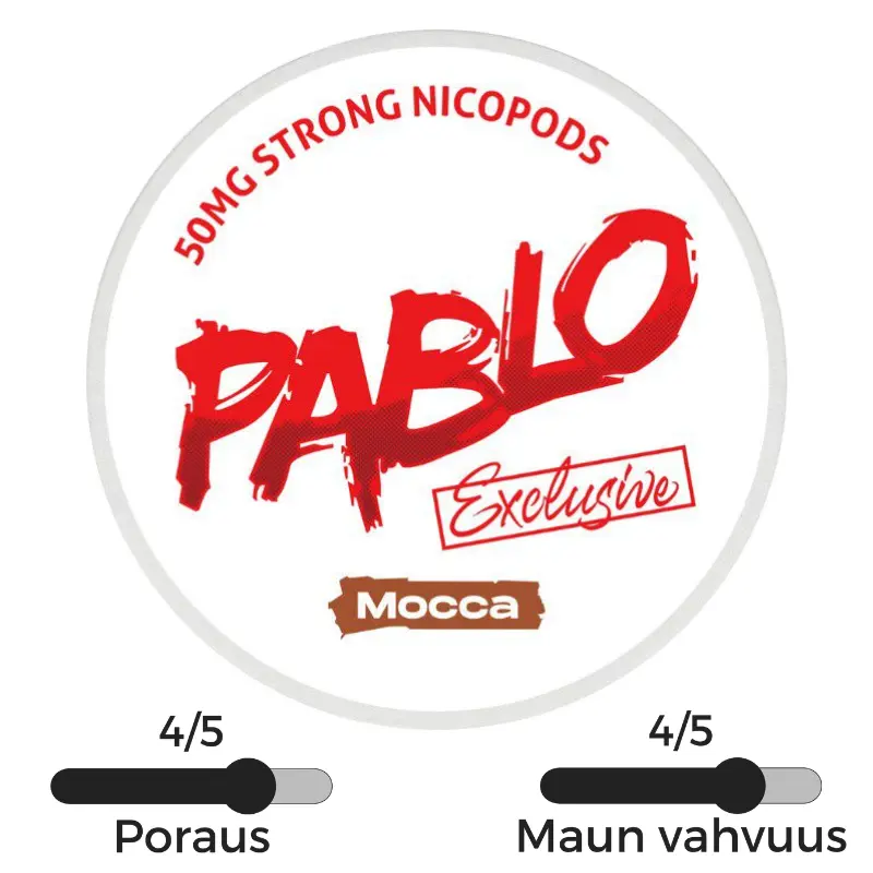 Pablo Exclusive Mocca nikotiinipussi