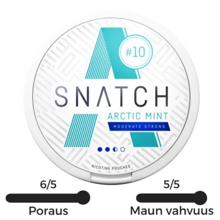 Snatch arctic mint 10mg nikotiinipussit