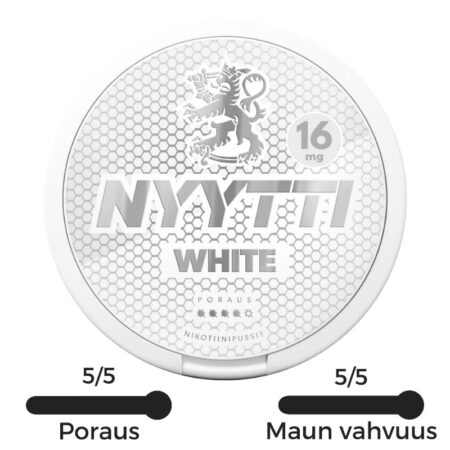 Nyytti White on erittäin raikas kokonaisuus.