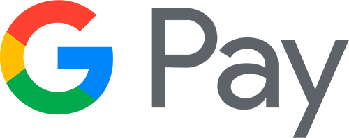 Das Google Pay-Logo steht für eine digitale Zahlungsmethode zum Kauf von Nikotinbeuteln und anderen Produkten auf der E-Commerce-Plattform Nicofy.